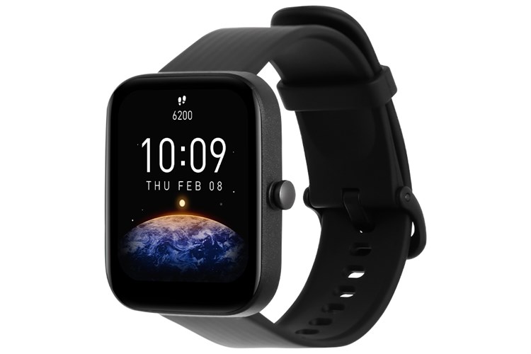 Đồng hồ thông minh Amazfit Bip 3 44.12mm Màu Đen
