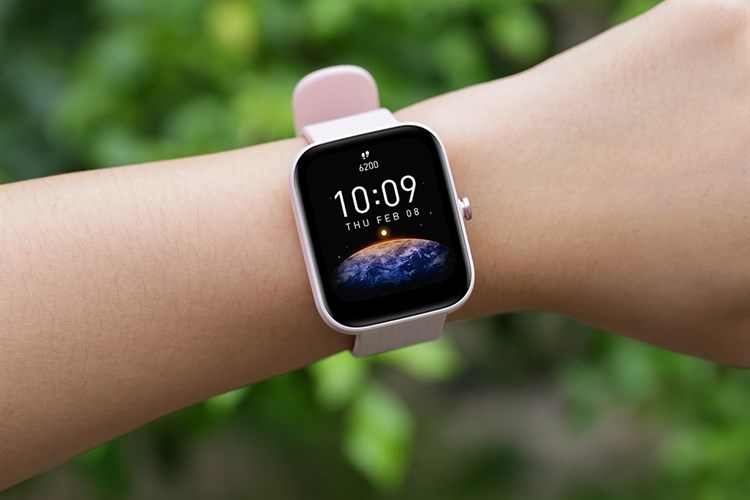 Đồng hồ thông minh Amazfit Bip 3 44.12mm Màu Hồng