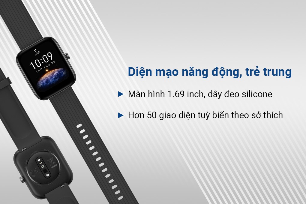 Đồng hồ thông minh Amazfit Bip 3 Pro 44.12mm