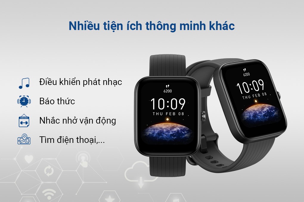 Đồng hồ thông minh Amazfit Bip 3 Pro 44.12mm
