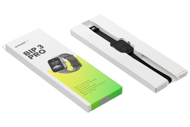 Đồng hồ thông minh Amazfit Bip 3 Pro 44.12mm Màu Đen