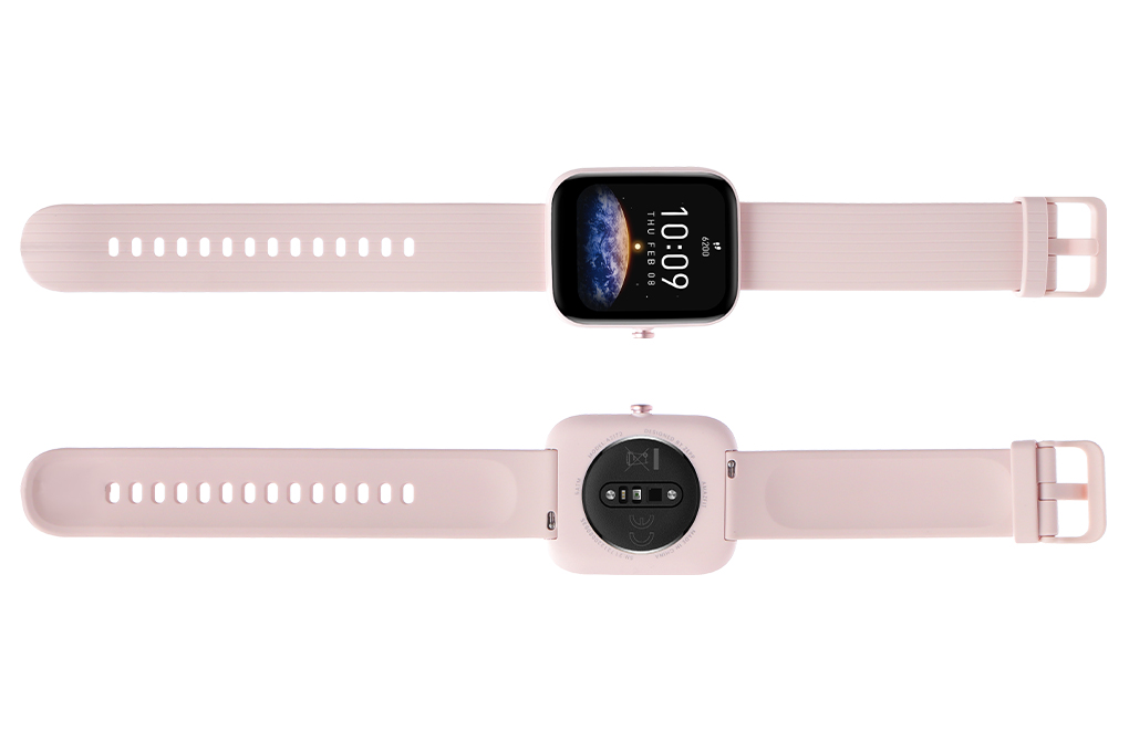 Đồng hồ thông minh Amazfit Bip 3 Pro 44.12mm Màu Hồng