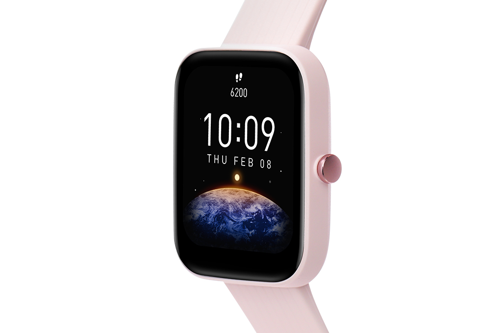 Đồng hồ thông minh Amazfit Bip 3 Pro 44.12mm Màu Hồng
