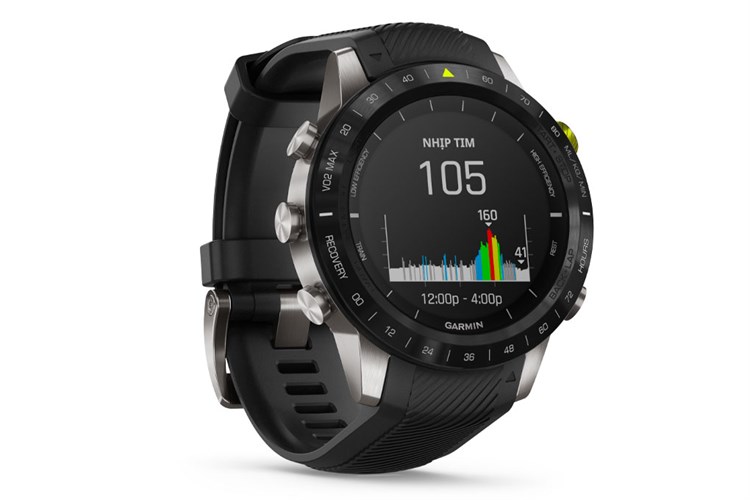 Đồng hồ thông minh Garmin MARQ Athlete 46mm Đen