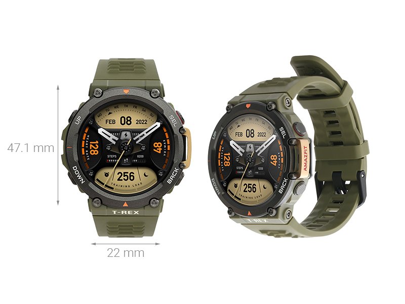 Đồng hồ thông minh Amazfit T-Rex 2 47.1mm