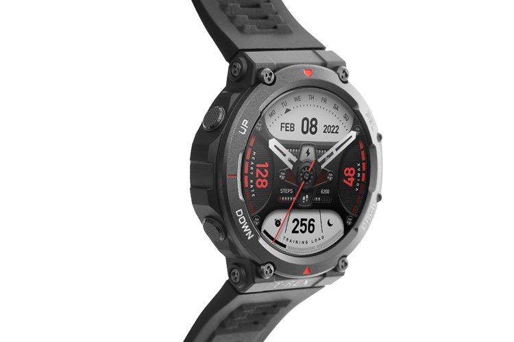Đồng hồ thông minh Amazfit T-Rex 2 47.1mm Màu Đen - Bạc