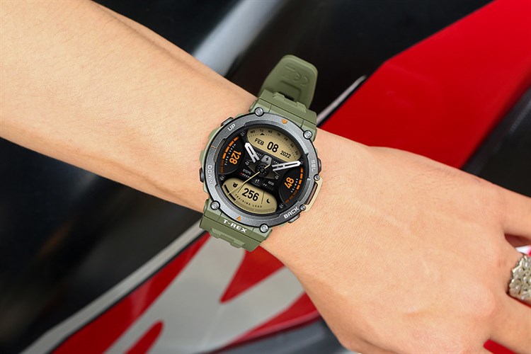 Đồng hồ thông minh Amazfit T-Rex 2 47.1mm Màu Xanh lá