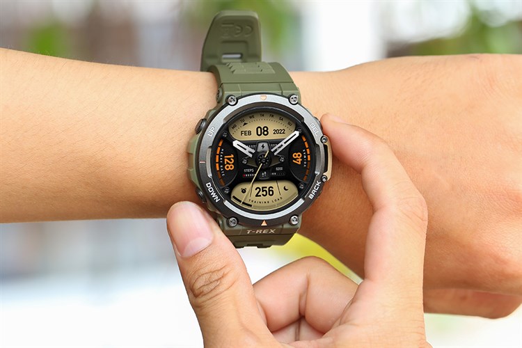 Đồng hồ thông minh Amazfit T-Rex 2 47.1mm Màu Xanh lá