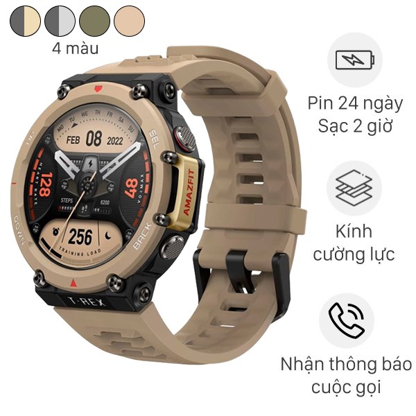 Đồng hồ thông minh Amazfit T-Rex 2 47.1mm