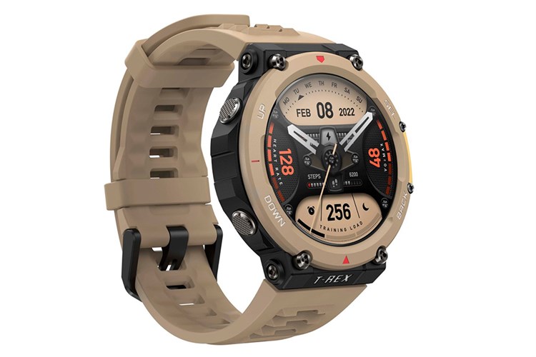 Đồng hồ thông minh Amazfit T-Rex 2 47.1mm Màu Vàng