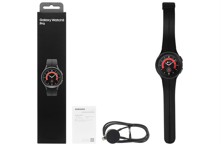 Đồng hồ thông minh Samsung Galaxy Watch5 Pro 45mm Màu Đen