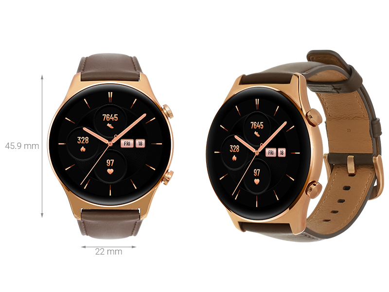 Đồng hồ thông minh HONOR Watch GS3 45.9mm Nâu