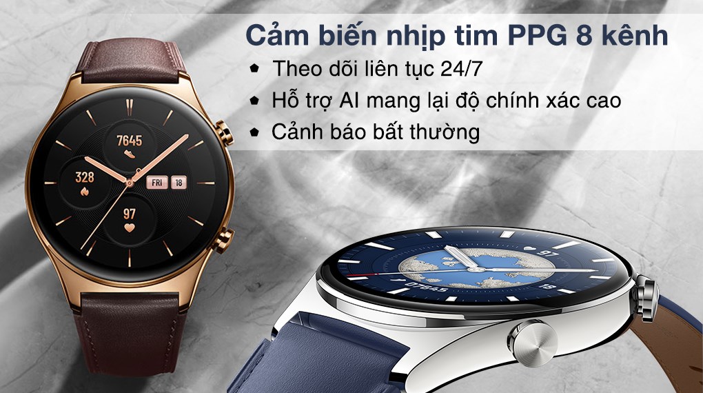 Đồng hồ thông minh HONOR Watch GS3 45.9mm Nâu