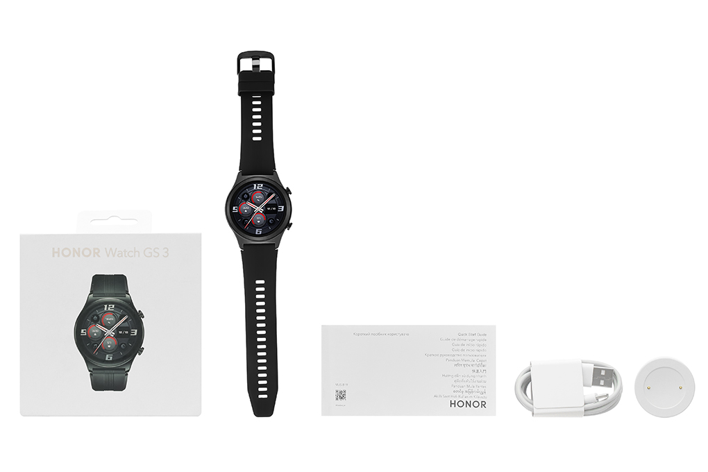 Đồng hồ thông minh HONOR Watch GS3 45.9mm Đen Màu Đen