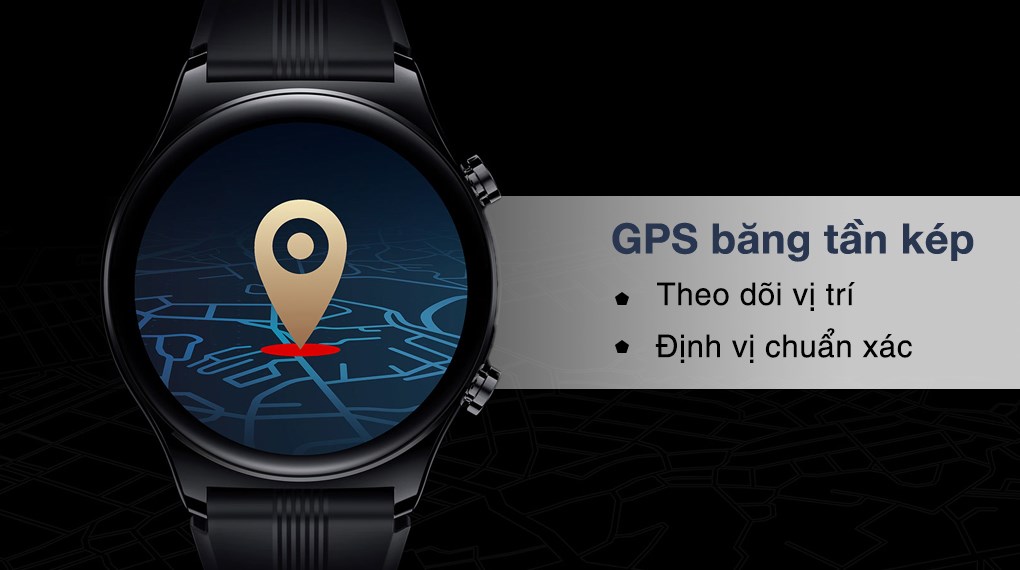 Đồng hồ thông minh HONOR Watch GS3 dây cao su - GPS