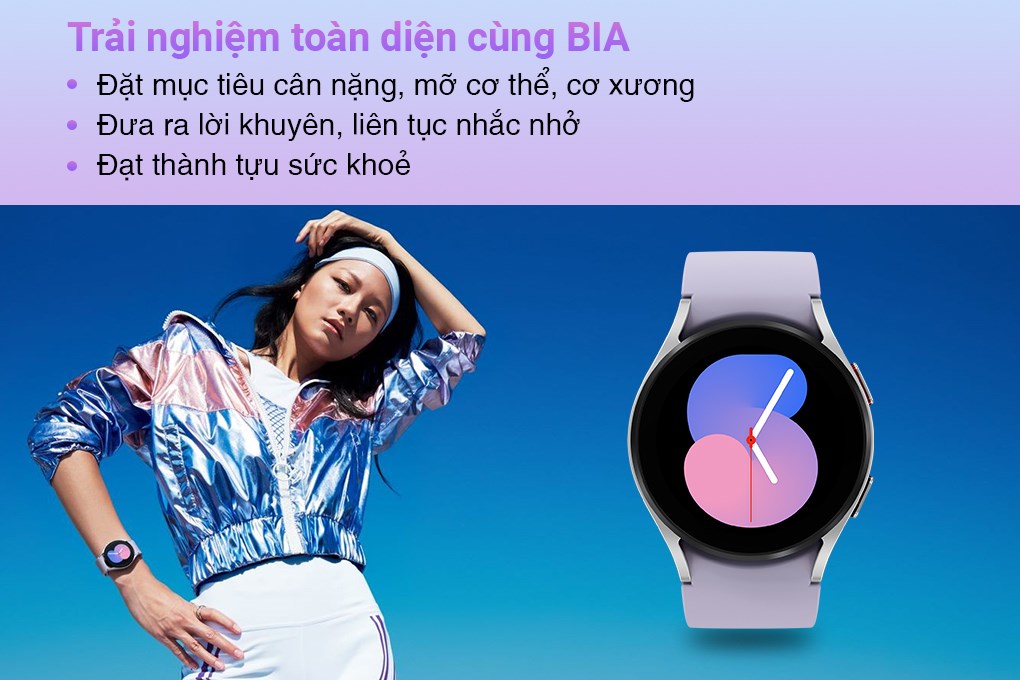 Đồng hồ thông minh Samsung Galaxy Watch5 LTE 40mm Tím