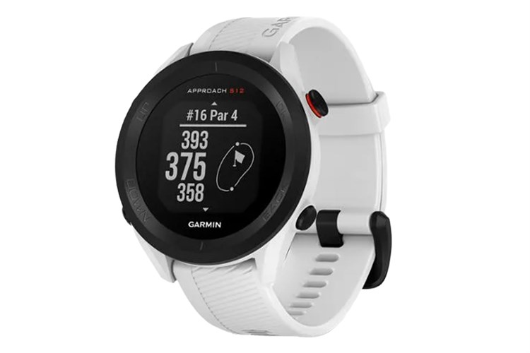 Đồng hồ thông minh Garmin Approach S12 Golf dây silicone Màu Trắng