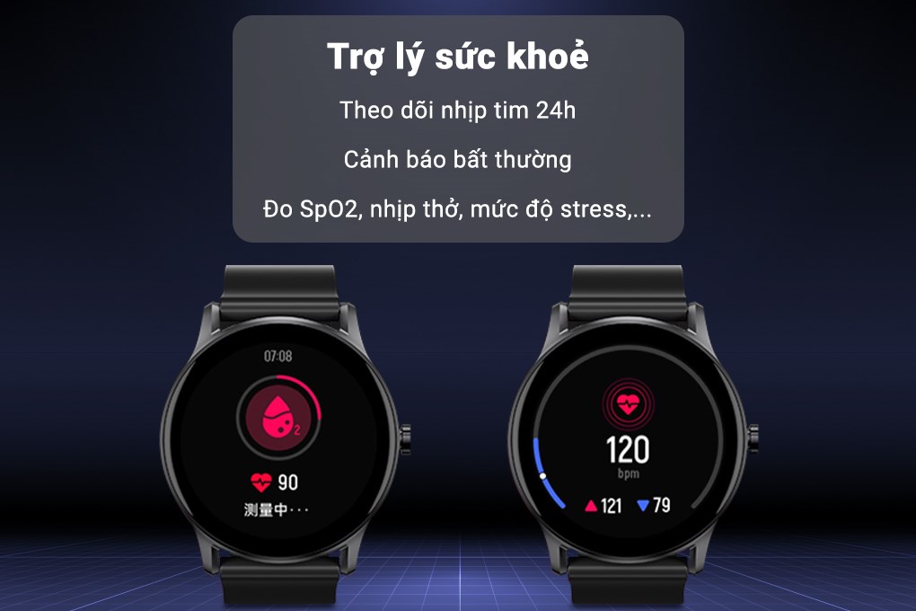 Đồng hồ thông minh HAYLOU GS 44.4mm Đen