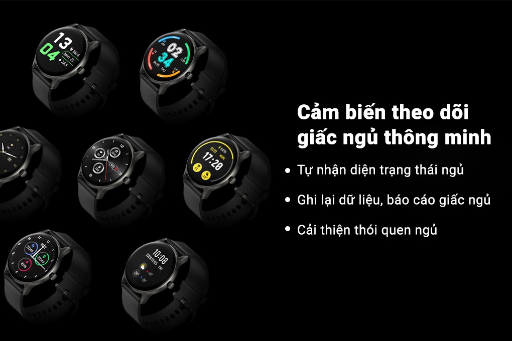 Đồng hồ thông minh HAYLOU GS 44.4mm Đen