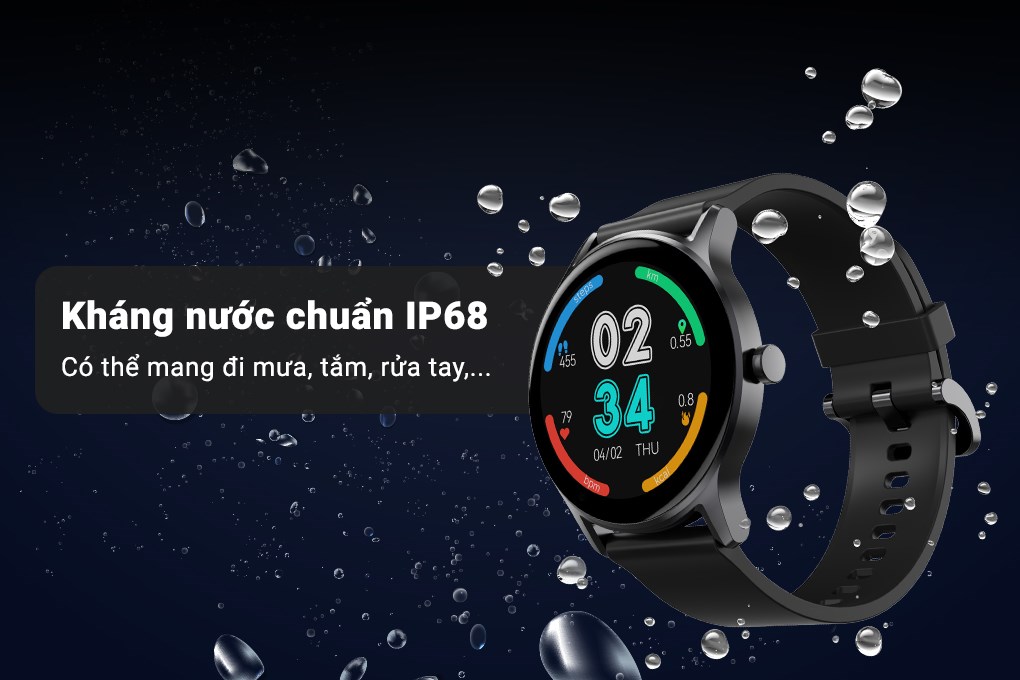 Đồng hồ thông minh HAYLOU GS 44.4mm Đen