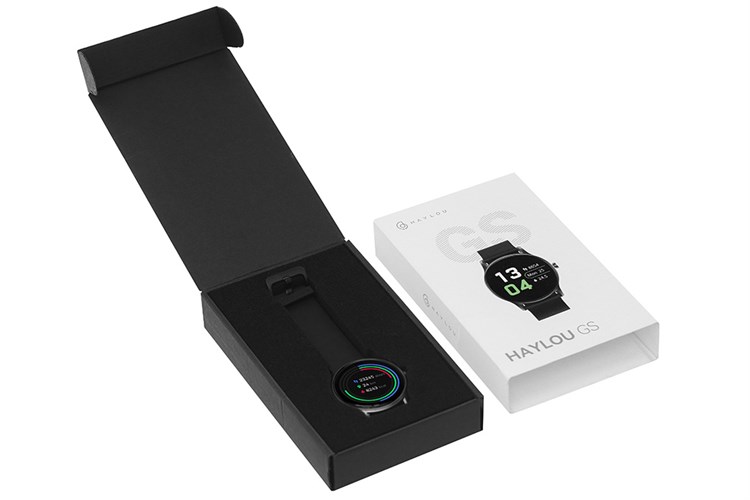 Đồng hồ thông minh HAYLOU GS 44.4mm Đen Màu Đen