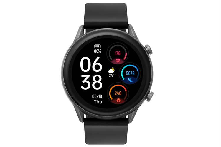 Đồng hồ thông minh HAYLOU RT2 45.7mm Đen Màu Đen