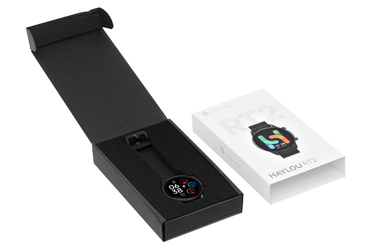 Đồng hồ thông minh HAYLOU RT2 45.7mm Đen Màu Đen