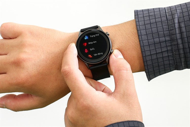 Đồng hồ thông minh HAYLOU RT2 45.7mm Đen Màu Đen