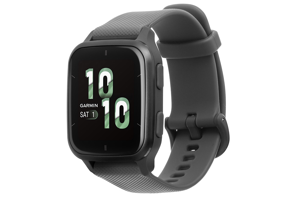 Garmin Venu SQ 2 40.6mm dây silicone Màu Xám