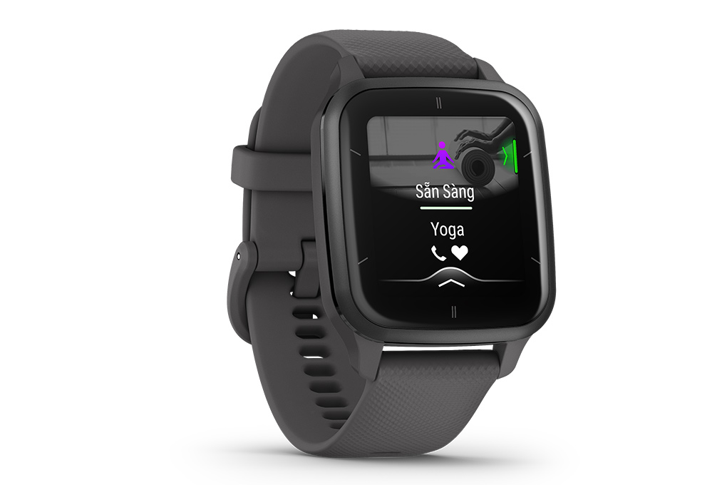Garmin Venu SQ 2 40.6mm dây silicone Màu Xám