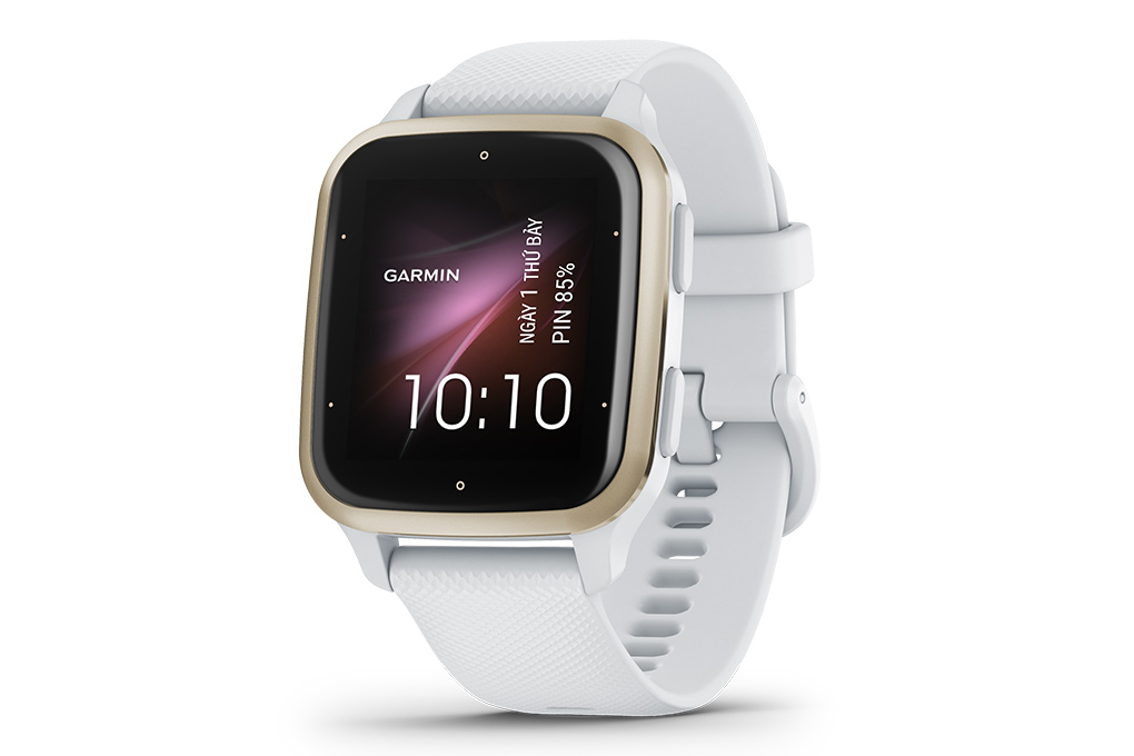 Garmin Venu SQ 2 40.6mm dây silicone Màu Trắng