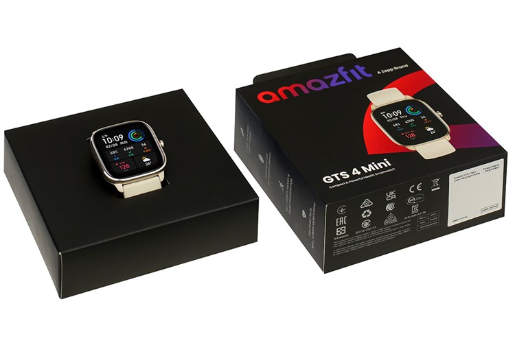 Đồng hồ thông minh Amazfit GTS 4 mini 41.8mm Màu Kem