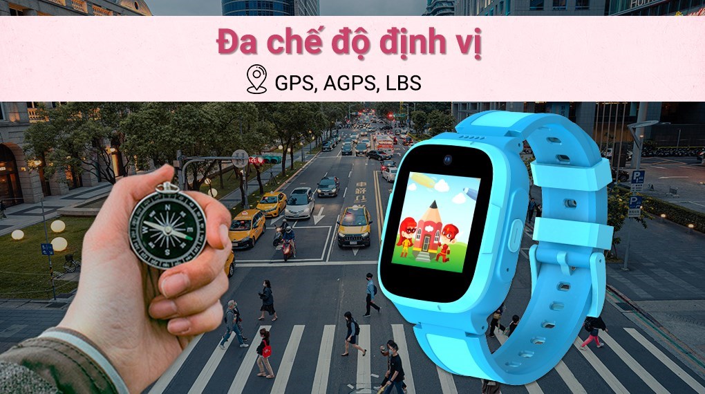 Đồng hồ định vị trẻ em Masstel Smart Hero 10