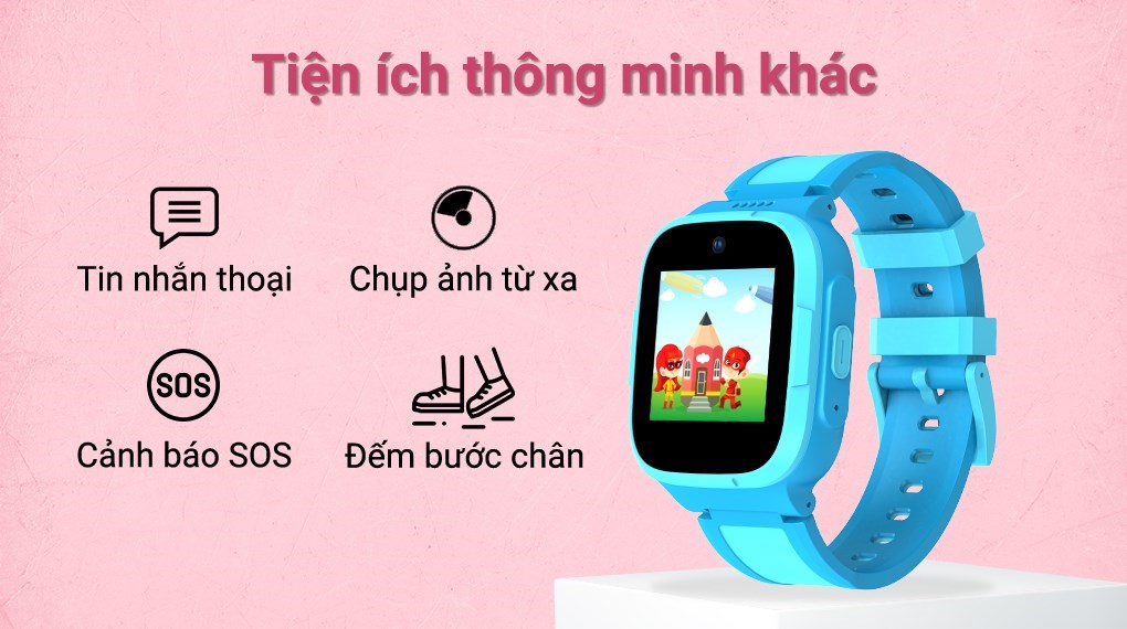 Đồng hồ định vị trẻ em Masstel Smart Hero 10