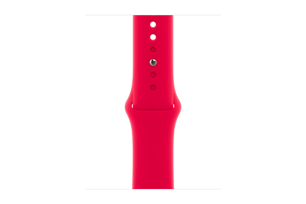 Đồng hồ thông minh Apple Watch Series 8 GPS 45mm viền nhôm dây thể thao Màu Đỏ