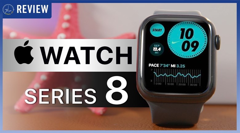 Đồng hồ thông minh Apple Watch Series 8 GPS 41mm viền nhôm dây thể thao