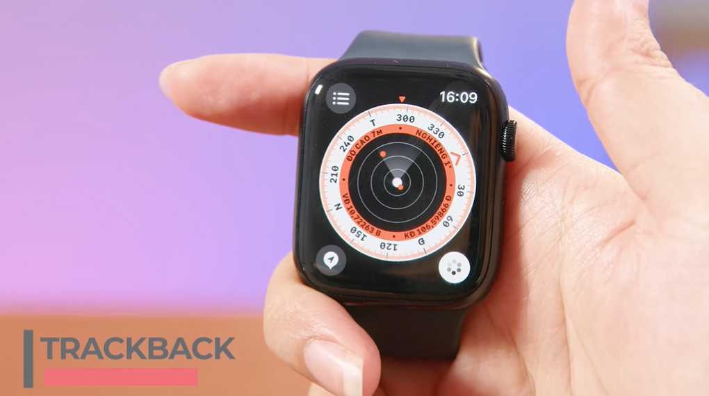 Apple Watch S8 GPS 41mm - Trackback