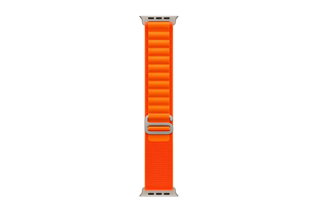 Đồng hồ thông minh Apple Watch Ultra GPS + Cellular 49mm viền Titanium dây Alpine size M Màu Cam