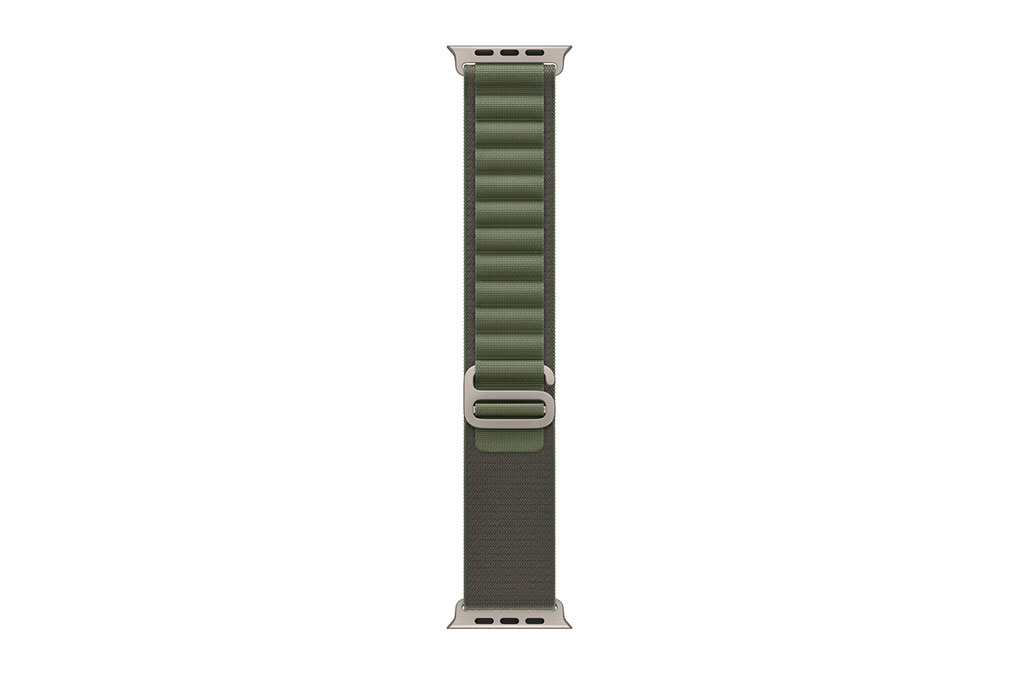 Đồng hồ thông minh Apple Watch Ultra GPS + Cellular 49mm viền Titanium dây Alpine size M Màu Xanh lá