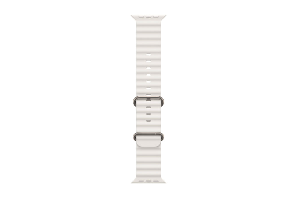 Đồng hồ thông minh Apple Watch Ultra GPS + Cellular 49mm viền Titanium dây Ocean Màu Trắng