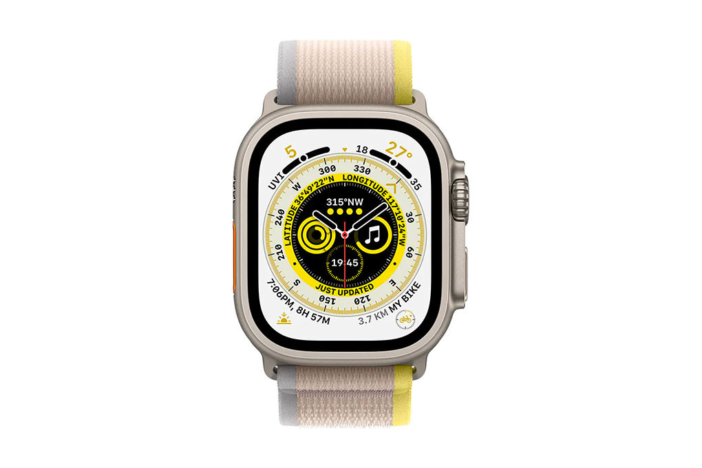 Đồng hồ thông minh Apple Watch Ultra GPS + Cellular 49mm viền Titanium dây Trail size M/L Màu Màu be
