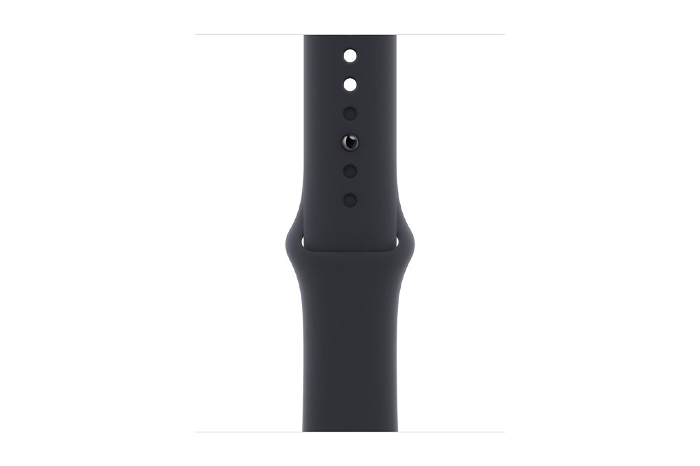 Đồng hồ thông minh Apple Watch Series 8 GPS + Cellular 41mm viền thép dây thể thao Màu Đen Xanh