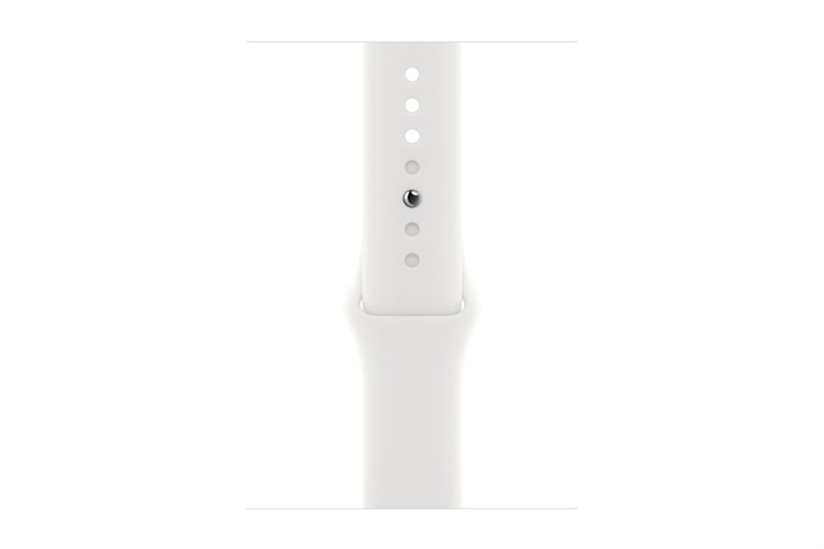 Đồng hồ thông minh Apple Watch Series 8 GPS + Cellular 45mm viền thép dây thể thao Màu Trắng