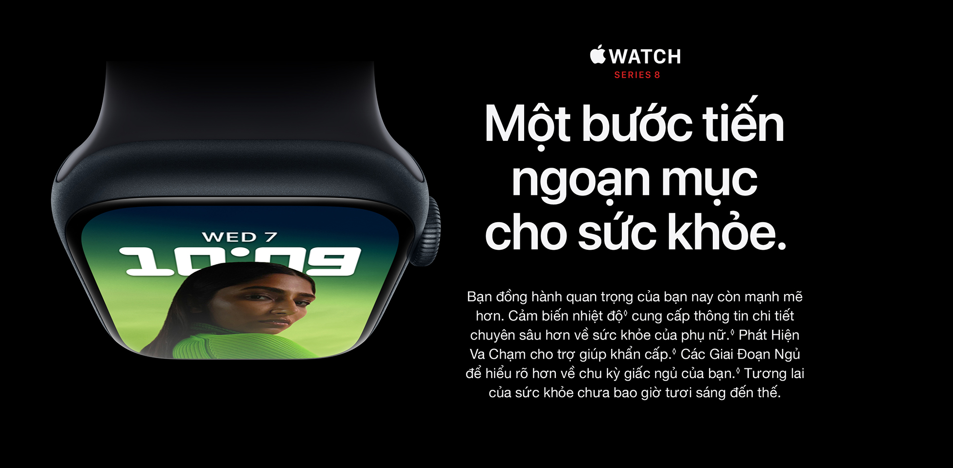 Apple Watch S8 GPS + Cellular 45mm dây thép