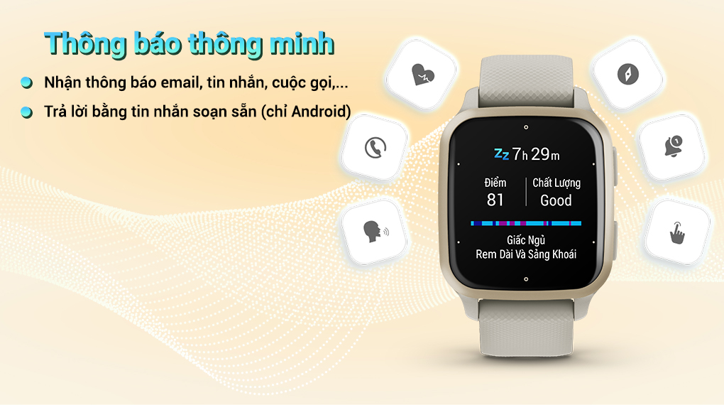 Garmin Venu SQ 2 Music - Thông báo thông minh