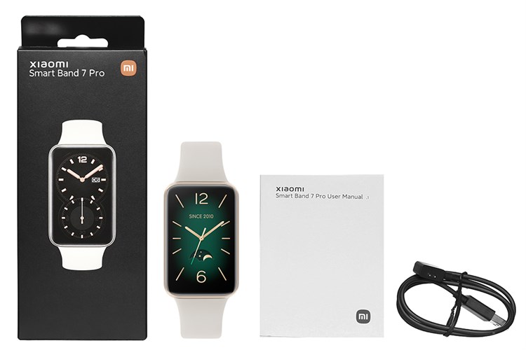 Vòng đeo tay thông minh Mi Band 7 Pro Màu Trắng