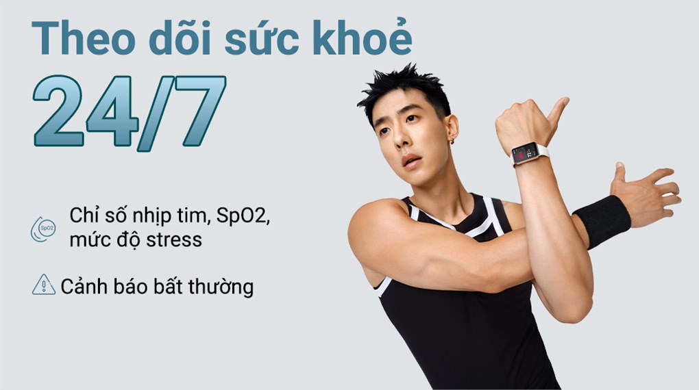 Vòng đeo tay thông minh Mi Band 7 Pro Trắng