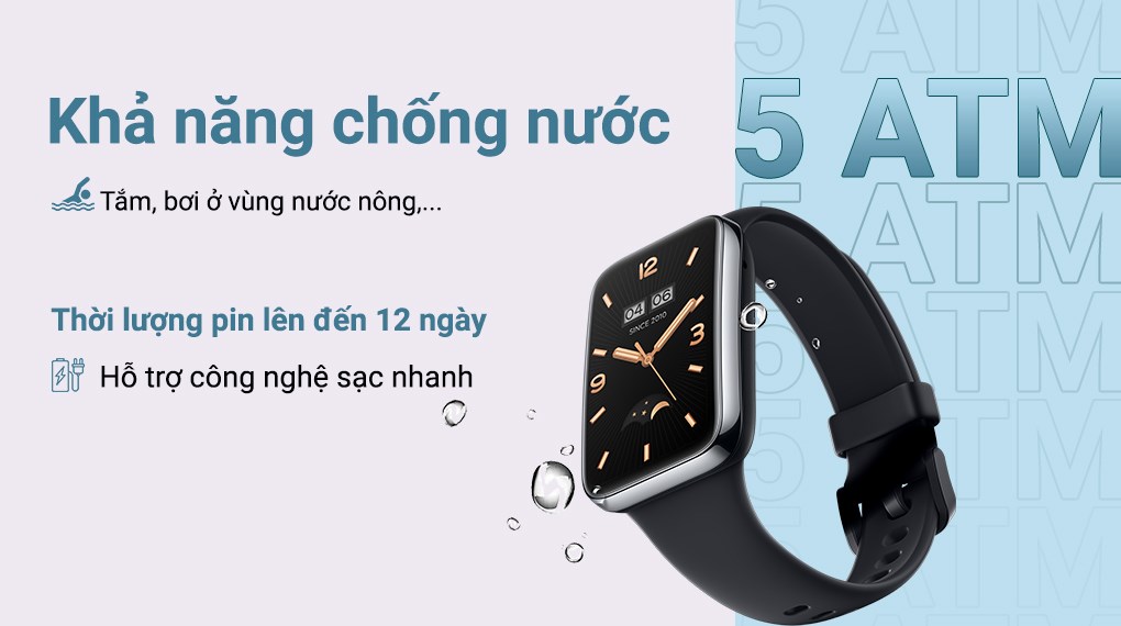 Vòng đeo tay thông minh Mi Band 7 Pro Trắng