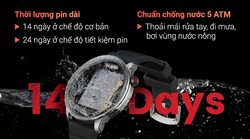 Đồng hồ thông minh Amazfit GTR 4 46mm