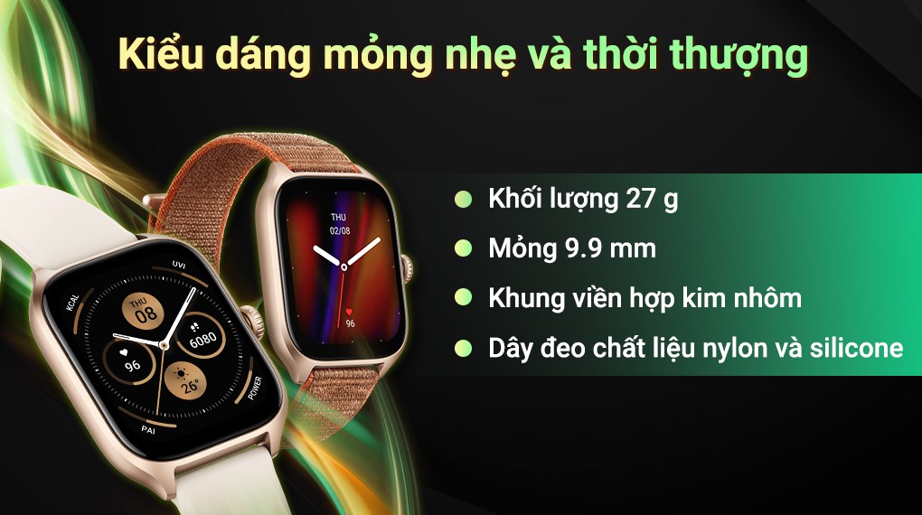 Đồng hồ thông minh Amazfit GTS 4 42.7mm